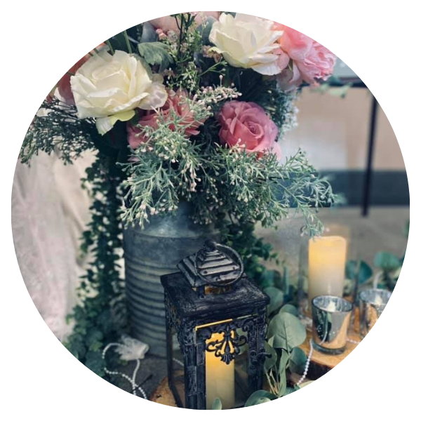 elegant wedding florals 